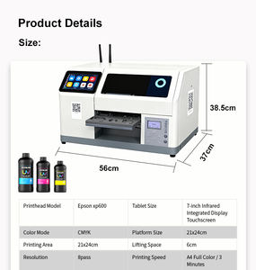 Imprimante portable FCOLOR A5 Ai, petite imprimante à encre UV avec écran tactile pour balles de golf, cartes d'identité de petit format, coques de téléphone, badges - Product Image 4