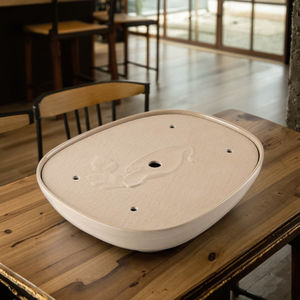 Vendita calda nuovo <span class=keywords><strong>piatto</strong></span> di fumo di ghiaccio secco ristorante giapponese sasshimi <span class=keywords><strong>piatto</strong></span> di fumo di ghiaccio secco - Product Image 4