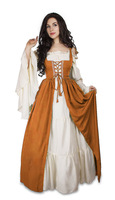 Robe de soirée médiévale Renaissance pour femmes, costume de cosplay pour la télévision et le cinéma, taille plus, robes en polyester