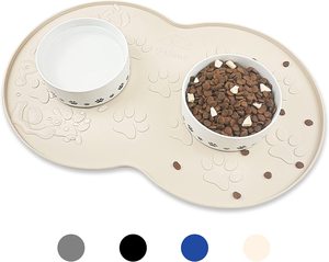 Tapis de bol de chien de <span class=keywords><strong>chat</strong></span> de qualité alimentaire antidérapant en silicone imperméable pour l'eau et la <span class=keywords><strong>nourriture</strong></span> - Product Image 2