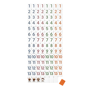 Acryl Rummy Cube Set Tragbares Rummy <span class=keywords><strong>Mini</strong></span> Mahjong für Unterwegs Camping Reisespiel mit Geschenkbox - Product Image 4