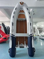 Bateau pneumatique à coque en aluminium UT350 Achilles Hypalon 350 cm avec support d'ancrage