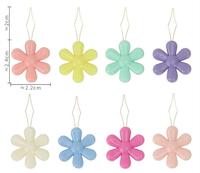 Enfile-aiguille en forme de fleur de prunier coloré, kit de couture artisanal DIY avec fil doré et argenté
