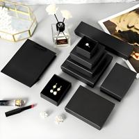 Boîte à tiroir rigide décorative à motif marbré, petite boîte cadeau pour accessoires de fête