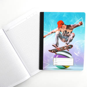 Promoción de Stock: Cuaderno de Composición Henry Cartoon, Tamaño B5, Cuadrado, 100 Hojas Sueltas, Material Escolar, Cuaderno de Ejercicios <span class=keywords><strong>para</strong></span> Niños y Niñas - Product Image 1
