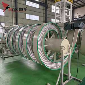 Breiter 140MM Flexibler Ketten-Spiral-Schrauben-Vertikaltransporter für den Transport von Tetra Pak Kartons - Product Image 3