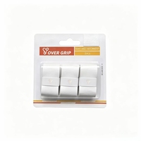 Ruban adhésif pour raquette de tennis, personnalisé OEM ODM, en PU, absorbant la transpiration, confortable, lot de 3 pièces