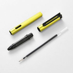 Bolígrafo de Gel de 0.5mm con Grabado de Logotipo para Empresas, Oficinas, Exposiciones y Promociones, en Rosa y Azul - Product Image 4