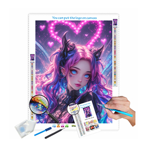 N-2167 5D Diamond Painting Kit per la pittura a <span class=keywords><strong>punto</strong></span> <span class=keywords><strong>croce</strong></span> artigianato per la decorazione della casa ritratto soggetto Diamond Painting Stitch - Product Image 1