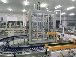 Machine d'emballage, de scellage et de mise en place de cartons pour bière, soda, boissons gazeuses, aliments, lait en poudre, boîtes, bocaux, bouteilles - Product Image 6