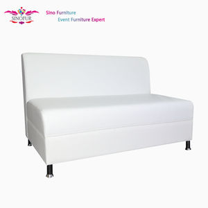 Ensemble de canapés modulaires en bois avec dossier bas pour utilisation en boîte de nuit ou en salon - Product Image 3