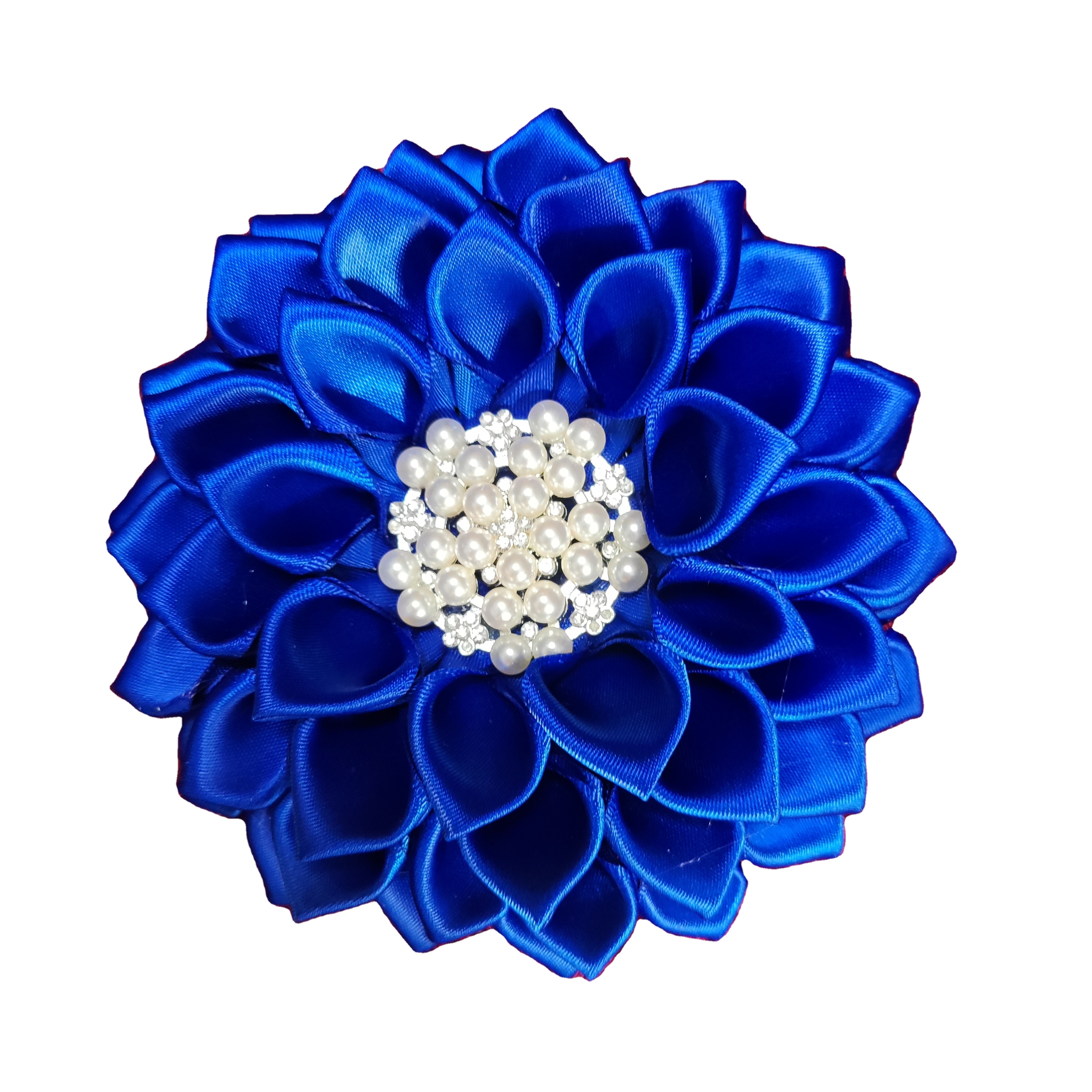 54 Petals 4.5x4.5 Inches Royal Blue and White Zeta Phi Beta