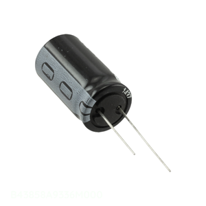 ตัวเก็บประจุแบบช่อง33 uF 20% 400V ตัวเก็บประจุแบบมีรูผ่าน B43858A9336M000 - Product Image 1
