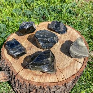 Pierres d'obsidienne dorée brutes en gros, cristal naturel brut pour la protection et l'énergie positive, pierre précieuse de guérison pour la décoration intérieure - Product Image 5