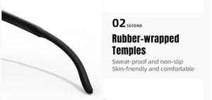 Occhiali da Sole Premium Leggeri e Antivento per Ciclismo e Corsa, Occhiali Sportivi Senza Montatura con Logo Personalizzato - Product Image 5