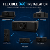 Projecteur laser 3LCD WUXGA 15000 ANSI Lumens avec objectif interchangeable pour installation en grande salle