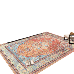 High Quality Non-Slip Washable Carpets From Chinese Factory Customized Printed Rugs for Luxury Living Room Use for Home - Product Image 1