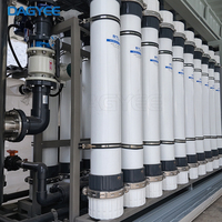 Système de filtration par membrane UF pour dessalement d'eau de mer SS316L sur mesure, prétraitement et récupération d'eau industrielle