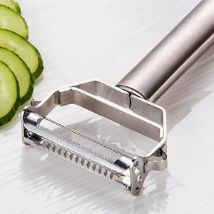 Éplucheur de julienne et éplucheur de légumes tranchants en acier inoxydable de qualité supérieure de vente chaude - Product Image 5