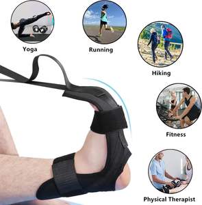 Gambe Strap da barella esercizi per plantare fascite del piede Achille tratto per lo Yoga Stretching legamento cinghia di allenamento cintura - Product Image 5