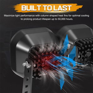 Barra de luz Led conectable de 12V con haz de punto híper de montaje superior de techo recto de 50 pulgadas para 21 + Jeep Wrangler Gladiator Mojave - Product Image 4