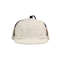 Casquette de sport d'hiver coupe-vent avec protection auditive, visière souple, pour randonnée, cyclisme, pliable, avec cache-oreilles, en polaire thermique, pour le camping