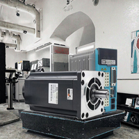 Penjualan Terbaik NEMA 42 20Nm Loop tertutup Hybrid Stepper Motor 2830ozf. Dalam 3 fase tampilan Digital Driver DC Gear Motor Kit Driver