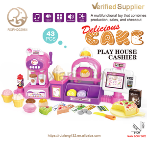 <span class=keywords><strong>Giochi</strong></span> di ruolo domestici giocattoli in età prescolare educativi finti <span class=keywords><strong>giochi</strong></span> registratore di <span class=keywords><strong>cassa</strong></span> giocattolo microfono luce effetti sonori gioco di Shopping - Product Image 3