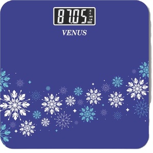 เครื่องชั่งน้ำหนักในห้องน้ำแบบดิจิตอล549B เครื่องวิเคราะห์ไขมันในร่างกายพร้อมหน้าจอ LCD แบตเตอรี่ขับเคลื่อนฟรีค่าจัดส่ง - Product Image 6