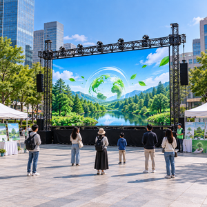 Pantalla LED de Alquiler para Exteriores Muenled P3.91, Video Wall LED de 7680Hz, Pantalla LED de Alquiler para Fondo de Exhibición BRC3.91 - Product Image 1