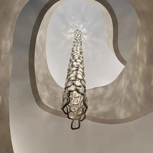 Artistic Staircase Chandelier Long LED Pendant <b>Light</b> <b>Remote</b> <b>Control</b> Multi Head E27 5 Year Warranty - Product Image 4