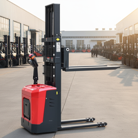 Gerbeur semi-électrique léger HaoRun CDD20 avec batterie au plomb-acide et pneus en polyuréthane, facile à déplacer