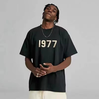 Wholesale 1977 Ess Short Sleeve T-shirt and Shorts 100% Cotton High Quality High Street Fashion <strong>Tee</strong> for Men T-shirt