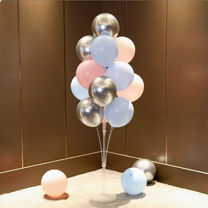Kit Colonna di Palloncini in Lattice Ecologico con Base per Coriandoli, Supporto per Palo, Torre Decorativa per Sfondi, Matrimoni, Festa della Mamma, <span class=keywords><strong>Halloween</strong></span> - Product Image 2