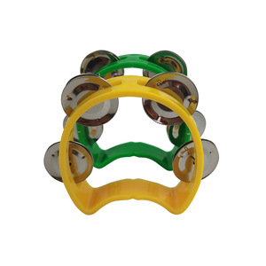 Campanas de flores de plástico, sonajeros de mano de doble fila con 4 campanas para niños, instrumentos musicales de 2 a 4 años, unisex - Product Image 4