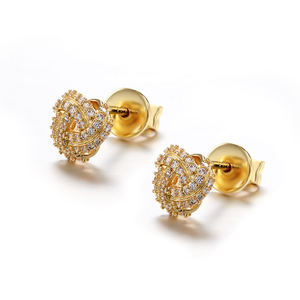 Fashion <strong>Earrings</strong> Jewelry Iced Out Heart Diamond Geometric <strong>Earrings</strong> Cubic Zirconia Clustered <strong>Stud</strong> <strong>Earrings</strong> Set for Women Gift - Product Image 5