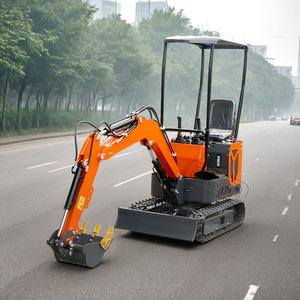 Nouvelle conception de mini-excavatrice Crewler de 1 tonne, 1,2 tonne, 3 tonnes, CE 5 Epa, mini-excavatrice avec accessoires, petite excavatrice - Product Image 1