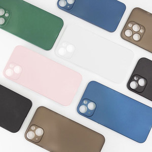 Funda ultrafina para Iphone 16 15 14 13 12 Plus Pro Max 0,5 0,6 Mm esmerilado delgado y ligero agradable a la piel Sjk576 Laudtec - Product Image 2