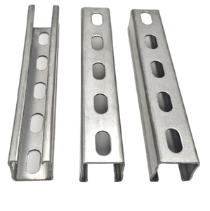 Wholesale Zinc <strong>Aluminum</strong> Magnesium Slotted Strut Channel <strong>Unistrut</strong> C Channel Holes Low Price Custom Processing Welding Services - Product Image 3