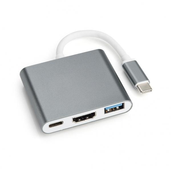 USB Type C to Adapter 1080P/4K Converter Cable with USB 3.1 Charging Port Aluminum Alloy