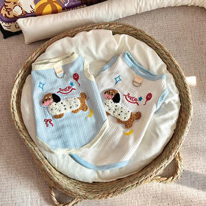 Chaleco para mascotas con diseño de Dachshund colorido y adorable, ropa para perros de primavera y otoño con correa para perros pequeños - Product Image 3