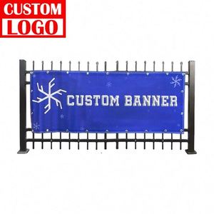 Bannière en vinyle suspendue personnalisée de haute qualité pour l'extérieur 10 x 10 - Product Image 1