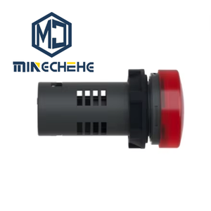 XA2EVM4LC XA2EVE3LC XA2EVM3LC XA2EVE4LC LED 22มม. ไฟแสดงสถานะนำร่อง AC DC 24V 48V 110V 220V แผงโลหะสีแดงสีเขียว - Product Image 1