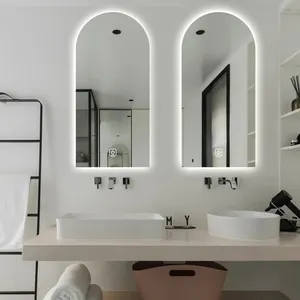 Настенный со светодиодной подсветкой с подсветкой для ванной комнаты СИД подсвеченное ванное АРКА зеркала для ванной комнаты