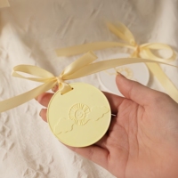 Pendentif diffuseur d'huile bricolage de luxe vente en gros Sachet de pierre de parfum expansé pendentif de voiture argile gypse arôme pierre parfumée
