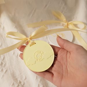 Pendentif diffuseur <span class=keywords><strong>d</strong></span>'huile bricolage de luxe vente en gros Sachet de <span class=keywords><strong>pierre</strong></span> de parfum expansé pendentif de voiture <span class=keywords><strong>argile</strong></span> gypse arôme <span class=keywords><strong>pierre</strong></span> parfumée - Product Image 6