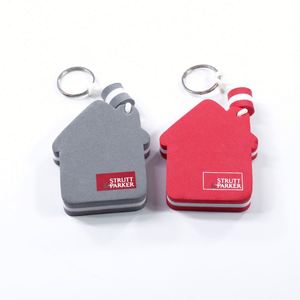 New Arrival Promotional Custom Cute logo Eva Foam Small Key Chains for Boat Floating Keychain - Product Image 2