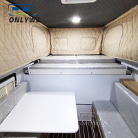 ONLYWE Caravane en aluminium pour pick-up |   Camper de camion sur mesure pour expéditions, prenant en charge les services OEM/ODM avec un design de plan 3D gratuit