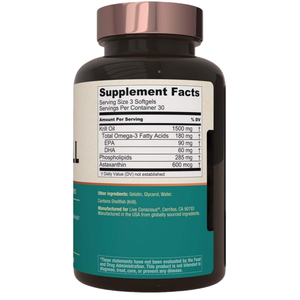 ซอฟต์เจลน้ำมันเคริลซอฟเจลน้ำมันปลาโอเมก้า3อาหารเสริมแอสตาแซนธินบริสุทธิ์โอเมก้า3แคปซูล - Product Image 2