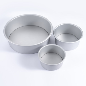 Moule à gâteau rond à fond amovible 6 8 10 12 pouces, anodisé, antiadhésif, pour gâteaux chiffon - Product Image 3